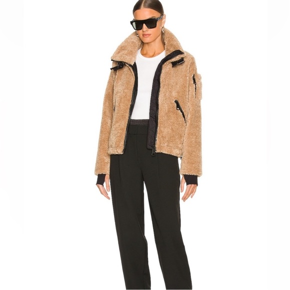 NWT SAM. Sherpa Denver Jacket in Camel - Small - Picture 11 of 11